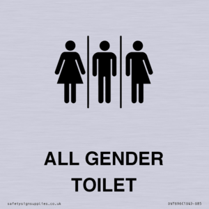Female, Male and Non-gender specific